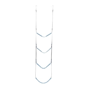 Ioensy - Escalera De Cuerda De Cuatro Pasos Para Bote Inflable Kayak Wakeboard Yacht Blues Color