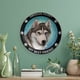 thumbnail image 5 of Husky siberiano Plato decorativo de porcelana fina (bone china), plato decorativo de cerámica para hogar, oficina, soporte de pared, platos decorativos para dormitorio - 6 pulgadas (15 cm), 5 of 6