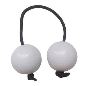 Bothyi - Instrumento De Percusión De Maracas De Bola Rítmica Para Dormitorio De Concierto Adultos Blanco