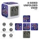 thumbnail image 3 of Gárgolas Theme 7 Colors Alarm Clock Digital Led Alarm Clock Gifts For Kids Friends Family, 3 of 6
