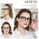 thumbnail image 2 of Lentes de Lectura AEZUNI Montura Grande Cuadrada Negra 1.25, 2 of 6