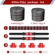 thumbnail image 2 of Juego de mancuernas BCBIG, ajustable, 30 libras (15 libras* 2), convertible, 2 of 7