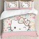 thumbnail image 1 of Hello Cat Kitty 3 Piece Twin Bed Set - Includes Comforter & Pillowcases - Bedding Features Anime Cats - Super Soft Fade Resistant Microfiber, 1 of 4