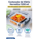 thumbnail image 2 of Contenedor de Vidrio Hermético para Alimentos 1200 ml, 2 of 2