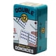 thumbnail image 1 of Juego de dominó Front Porch Classics, doble, 12 puntos de colores, 1 of 7