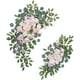 thumbnail image 5 of 2x Corona Floral Artificial De La Puerta Del Botín Hogar Rosa Telón De Fondo Boda Arco Flor, 5 of 5