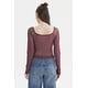 thumbnail image 3 of Polera Mujer Escote Recogido Burdeo, 3 of 4