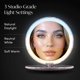 thumbnail image 4 of Espejo de Maquillaje Fancii 13 cm LED 10x/1x Recargable, 4 of 9