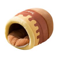 Ioensy - Cama Para Gatos Con Forma De Tarro De Miel, Casa Para Animales Pequeños, Nido Para Perros, Pomerania, Chihuahua