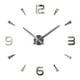 thumbnail image 1 of Reloj de Pared con Pegatinas de Espejo Acrílico Plata21, 1 of 3