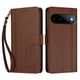 thumbnail image 3 of Funda Cartera Trébol para Google Pixel 11 con Ranuras Tarjetas y Carga Inalámbrica Marrón, 3 of 6