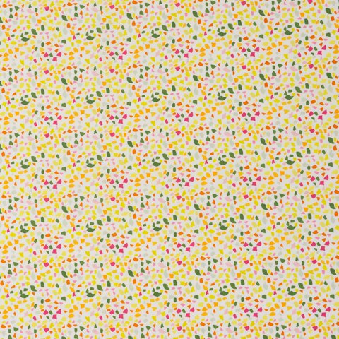 Confeti De Fiesta Amarillo De Fabric Singer, 100% Algodón