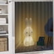 thumbnail image 5 of MIFFY-theme 4-Piece Shower Curtain Set with Rugs, Waterproof Bathroom Decor Set Includes Bath Mat, U-Shaped Rug, Toilet Lid Cover and Curtain with Hooks, 5 of 6