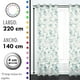 thumbnail image 3 of Set De Cortinas Visillo 2 Paños De 140 X 220 Cm Turquesa, 3 of 3
