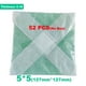 thumbnail image 1 of 36/52Pcs Dental Rubber Dam Natural Latex Rubber Barrier Dams Green Dark blue 5*5/6*6" for Kids Adults Dental Treatment Materials, 1 of 3