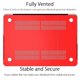 thumbnail image 5 of Funda UESWILL para MacBook 13" A1502/A1425 Mate Roja, 5 of 8