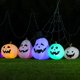 thumbnail image 1 of Luz LED inflada DomKom, 244 cm, diseño de calabaza para Halloween, 1 of 7