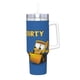 thumbnail image 2 of Stinky y Dirty Vaso aislado de acero inoxidable con asa, diseño temático, regalo para familia, amigos y fans; incluye pajita y encaja en el portavasos estándar, 40 oz, 2 of 6