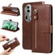 thumbnail image 5 of Funda con Cremallera para OPPO Reno 11 Pro 5G, Carcasa Cartera de Cuero PU con Soporte y Tarjetero, 5 of 6
