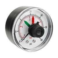 Ioensy - Manómetro De Presión Para Filtro De Piscina Ecx2712B1 Portátil Con Dial Para Ec75A Ec75 C4030