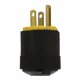 thumbnail image 1 of Enchufe eléctrico Leviton 113, 15 amperios, 125 V, con conexión a tierra, negro, 1 of 1