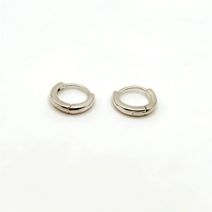 Tiana Joyas - Aro Argollas De Plata 925 10Mm Sin Níquel Hipoalergénicas