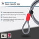 thumbnail image 2 of Candado Cable Cb220 220 Cm 10 Mm Acero Rojo, 2 of 3