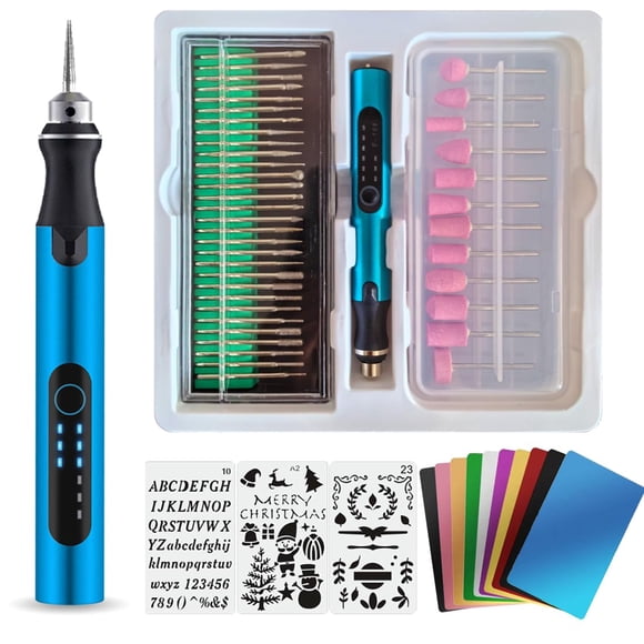 Kit de Bolígrafo Grabador Inalámbrico USB VQVYBXN con 47 Puntas