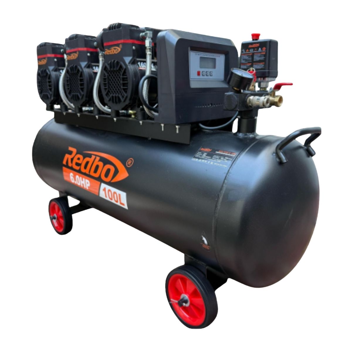 Alternative - Compresor De Aire 100 Litros Silencioso - Profesional Japon