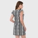 thumbnail image 2 of Vestido Mujer Vuelos Print Pitón Negro Corona, 2 of 5