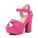 thumbnail image 2 of Sandalia Taco Rosado Fiesta WXY370-21 Weide, 2 of 7