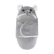 thumbnail image 3 of Manta Envolvente Para Bebé Recién Nacido, Bonito Regalo Para Niño, Manta Envolvente Elegante Para Recién Nacido, Gris, 70cm, 3 of 5