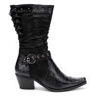 Bota Mujer Negro Ellen Thunder Blue