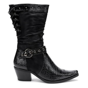 Bota Mujer Negro Ellen Thunder Blue
