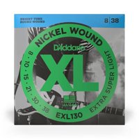Cuerdas Para Guitarra Eléctrica Daddario Exl130, 08-38 Plateado