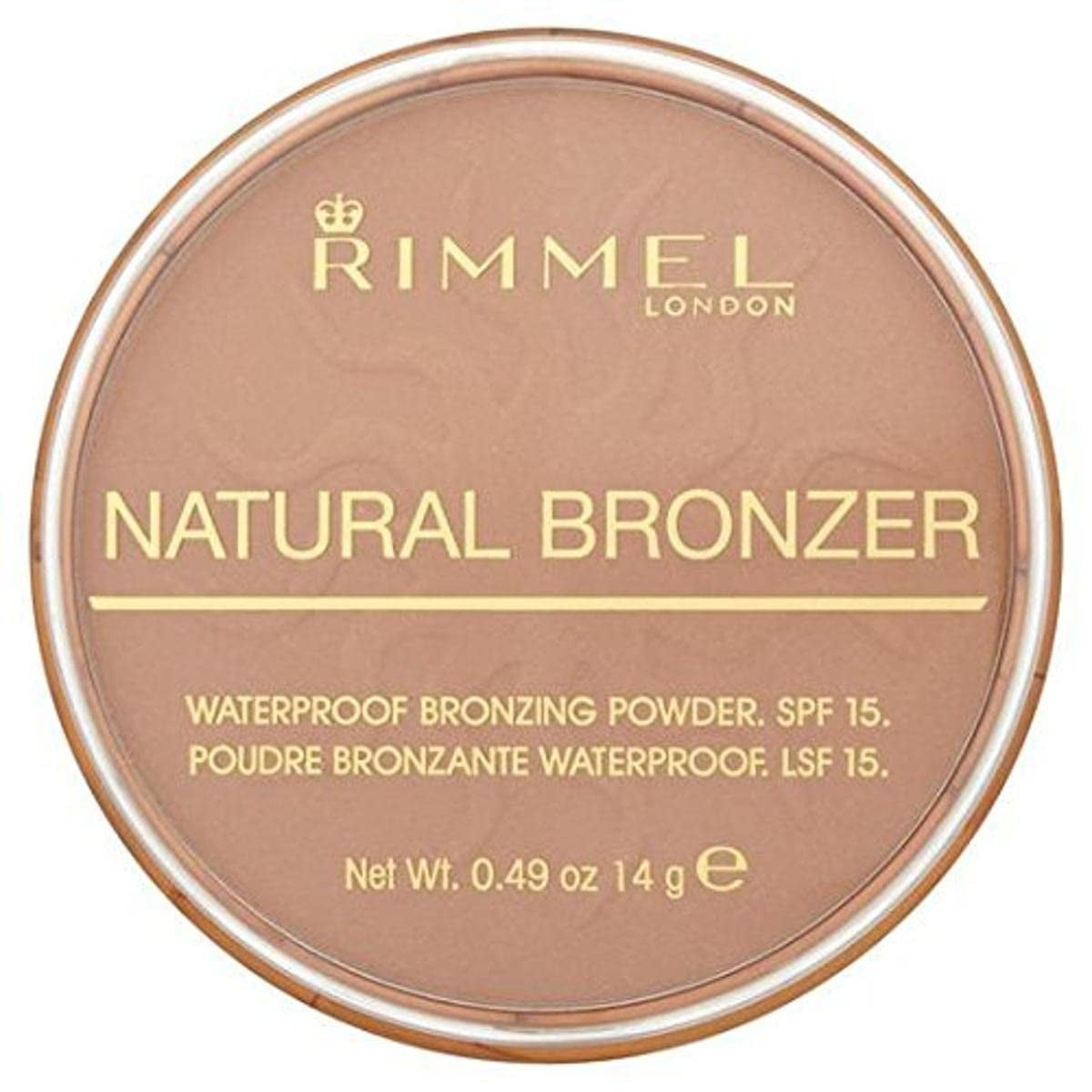 Bronzer Rimmel London Natural 022 Sun Bronze Acabado Mate