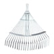 thumbnail image 4 of Escoba de hojas de jardín, rastrillo de Metal telescópico, escoba de césped extensible de 29-46cm, escoba de hojas ajustable para limpieza de arbustos, 4 of 5