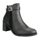 thumbnail image 2 of Botín Exs Broche Reptil Cuero Negro, 2 of 4