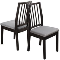 Xusx111 - Dos Cubiertas Telescópicas Para Sillas, Cubiertas De Cojines Lavables Para Hoteles, Ceremonias, Banquetes, Banquetes De Bodas Y Restaurantes (Gris, 2 Piezas)