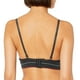 thumbnail image 2 of Bralette Tommy Hilfiger para mujer, sin costuras, ligeramente forrado, negro, 2 of 2
