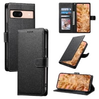 Funda Para Foxdock Google Pixel 8A– Cuero Premium, 3 Ranuras Para Tarjetas, Protección Contra Impactos