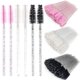 thumbnail image 1 of Xiao Hua 300 Cepillo Desechable para Pestañas/cejas de Colores, Adecuado para Injertos de Pestañas, Rosa+negro+blanco, 1 of 4