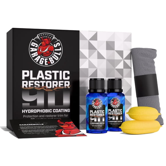Restaurador de Plástico para Auto Garage Bulls 30 ml con Recubrimiento Hidrofóbico