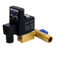 Ioensy - Válvula De Drenaje, Válvula Solenoide De Escape Para Tanques De Gas, Fuente De Alimentación De 110 V, Estilo Automático B