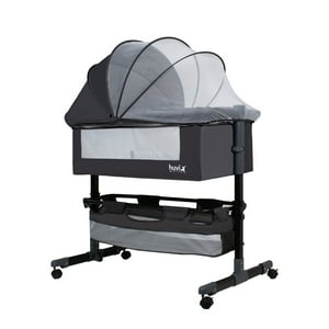 Bebesit - Cuna Colecho Cozy Con Colchón Mosquitero Canasto Negro Huvi