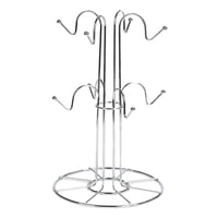 Bothyi - Estante Para Secar Tazas, 8 Ganchos Para Tazas, Decoración De Barra Secadora Para Copa De Vino, Encimera Para El Hogar