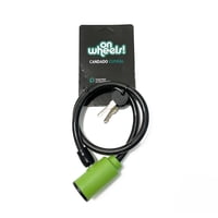 Cadena Espiral Onwheels Con Llave 10X650Mm Verde