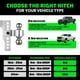 thumbnail image 3 of Receptor ajustable Trailer Hitch Rhino USA de 2.5 pulgadas, 3 of 8