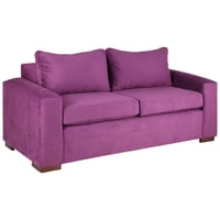 Muebles Altiro - Sofá Edom 3 Cuerpos - Tela Felpa Lila