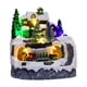 thumbnail image 1 of Casa de pueblo navideña, adornos de construcción coleccionables, colección de escenas de nieve iluminadas para estantería, vacaciones, interior, niñas, 1 of 5